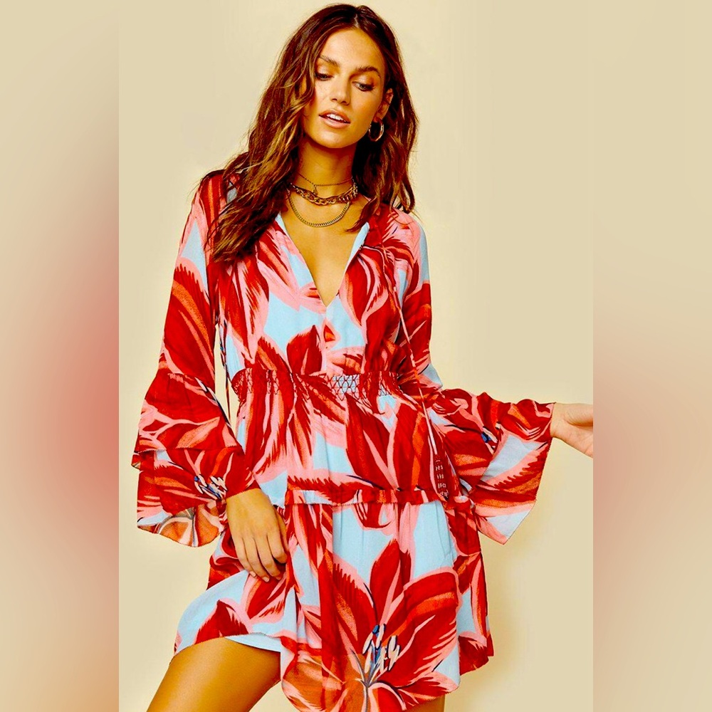 FARM Rio Azalea Mini Dress - Picture 3 of 6